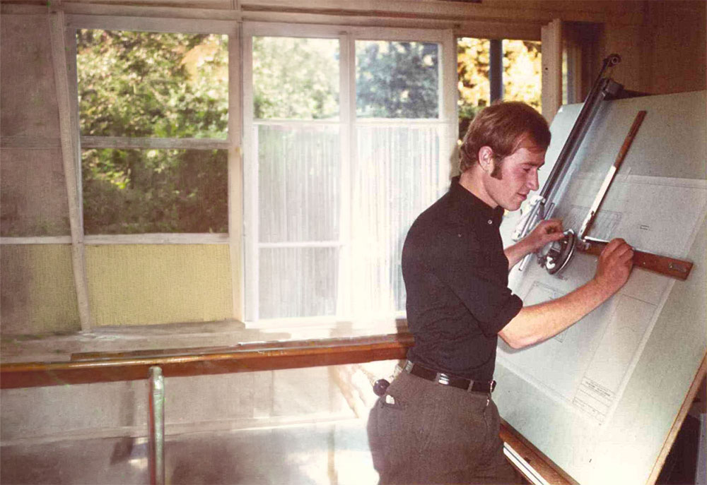 1970 Parallelogramm-Zeichenmaschine