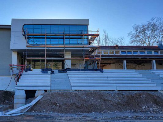 Umbau und Modernisierung FT-Sportpark in Freiburg