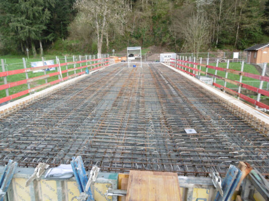 Erneuerung der Eulenwaldbrücke bei Gutach i. Breisgau