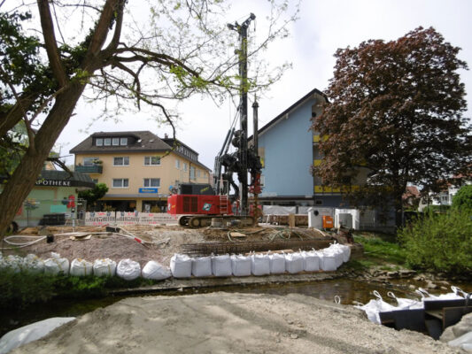Erneuerung Bernhardusbrücke über den Neumagen in Bad Krozingen