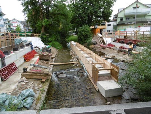 Erneuerung Bernhardusbrücke über den Neumagen in Bad Krozingen