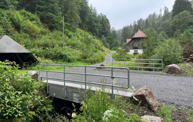 Sanierung der Klausenmühlbrücke bei Grafenhausen