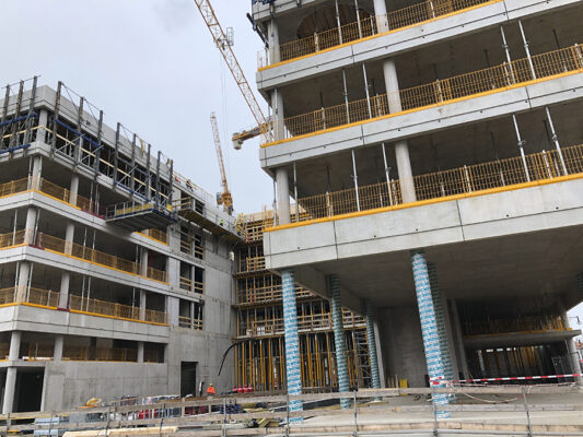 Bürogebäude Postareal Baufeld 3